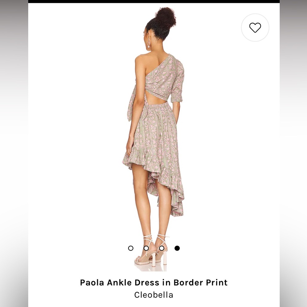 NWOT Cleobella Paola Ankle Dress in Border Print - Picture 6 of 15